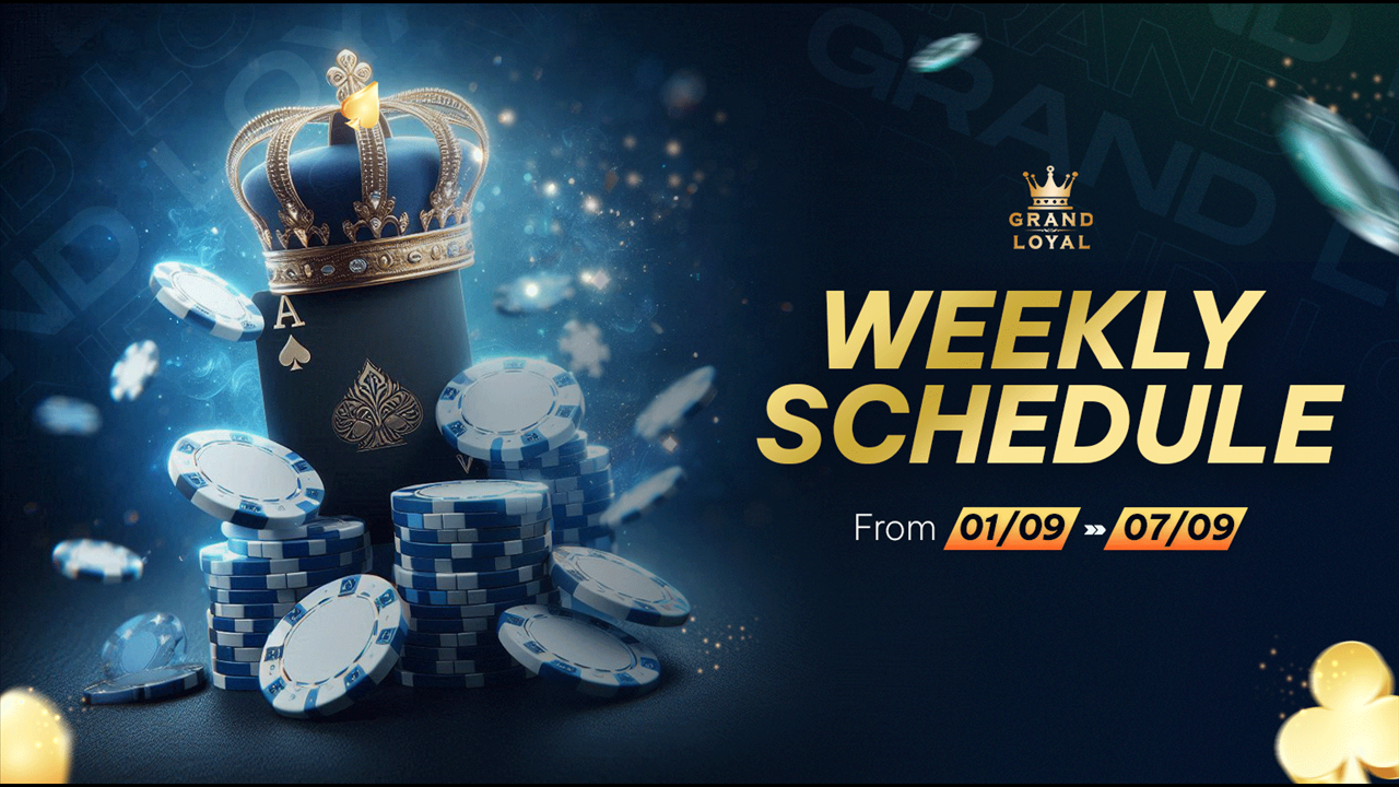 Grand Loyal Poker gửi tới quý vận động viên chuỗi giải tập huấn hấp dẫn với nhiều lựa chọn phong phú